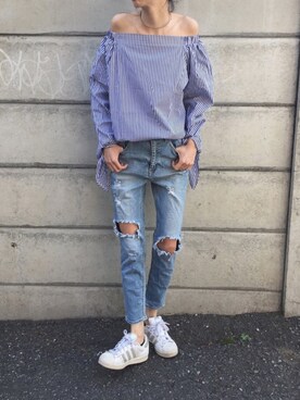 「スプリングSENSEOFPLACE」｜NAGIさん（レディース・170cm）の春コーディネート