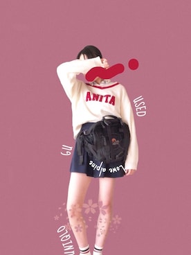 めろんぱんさん(レディース・158cm)の春コーディネート