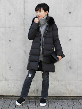 ARIさん（レディース・154cm）の冬コーディネート