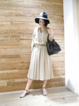 BARNYARDSTORM本部さん（レディース・164cm）の春コーディネート