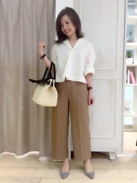 BARNYARDSTORM本部さん（レディース・155cm）の春コーディネート