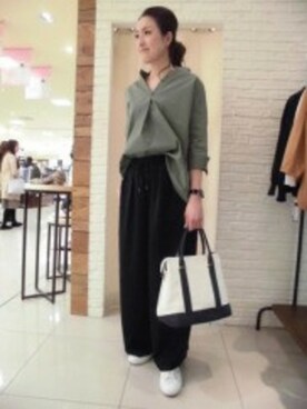 BARNYARDSTORM本部さん（レディース・170cm）の春コーディネート