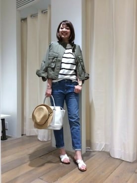 BARNYARDSTORM本部さん(レディース・173cm)の春コーディネート