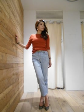 BARNYARDSTORM本部さん（レディース・169cm）の春コーディネート