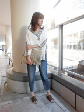 BARNYARDSTORM本部さん（レディース・158cm）の春コーディネート