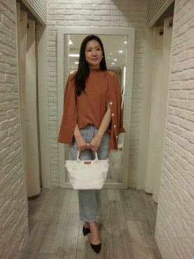 BARNYARDSTORM本部さん（レディース・167cm）の春コーディネート