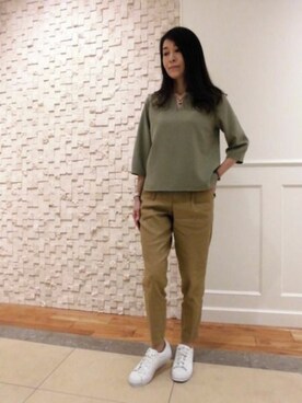 BARNYARDSTORM本部さん（レディース・165cm）の春コーディネート