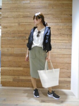 BARNYARDSTORM本部さん（レディース・163cm）の春コーディネート