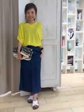 BARNYARDSTORM本部さん（レディース・155cm）の春コーディネート