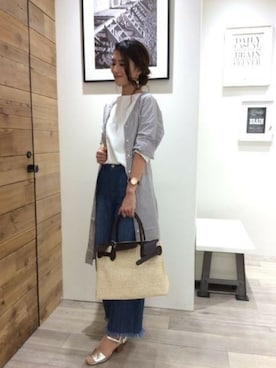 BARNYARDSTORM本部さん(レディース・166cm)の春コーディネート