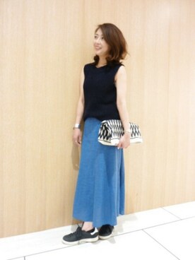 BARNYARDSTORM本部さん（レディース・160cm）の春コーディネート