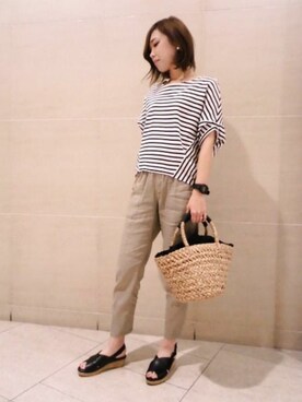 BARNYARDSTORM本部さん(レディース・164cm)の春コーディネート