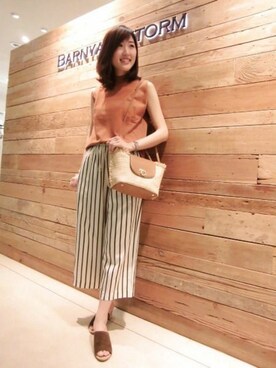 BARNYARDSTORM本部さん（レディース・169cm）の春コーディネート