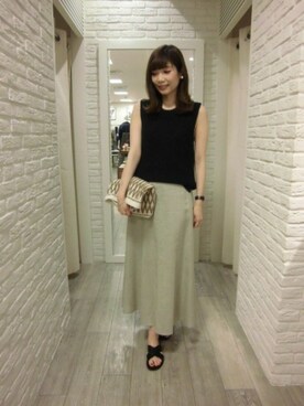 BARNYARDSTORM本部さん（レディース・166cm）の春コーディネート