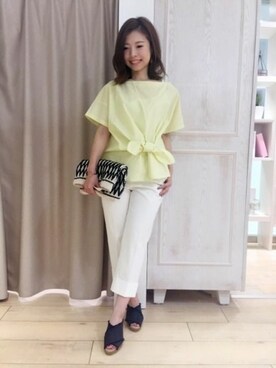 BARNYARDSTORM本部さん（レディース・155cm）の春コーディネート