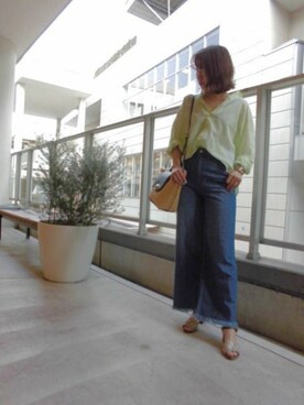 BARNYARDSTORM本部さん（レディース・156cm）の春コーディネート