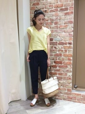 BARNYARDSTORM本部さん（レディース・168cm）の春コーディネート