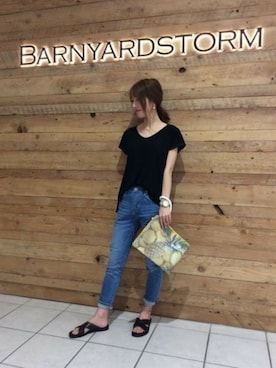 BARNYARDSTORM本部さん（レディース・158cm）の春コーディネート