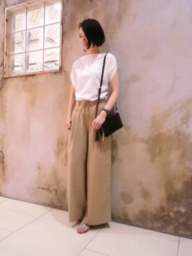 BARNYARDSTORM本部さん（レディース・170cm）の春コーディネート