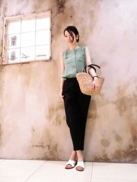 BARNYARDSTORM本部さん（レディース・170cm）の春コーディネート