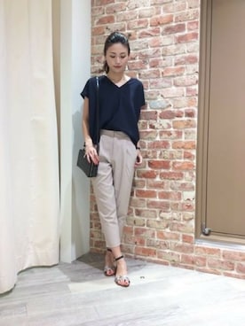 BARNYARDSTORM本部さん（レディース・168cm）の春コーディネート