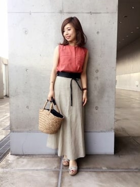 BARNYARDSTORM本部さん（レディース・155cm）の春コーディネート