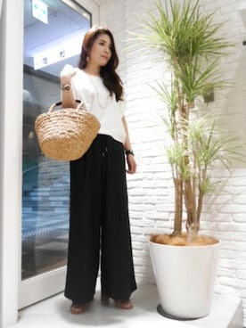 BARNYARDSTORM本部さん（レディース・169cm）の春コーディネート