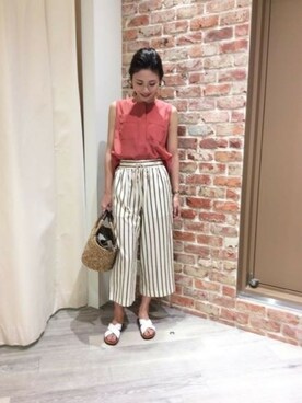 BARNYARDSTORM本部さん（レディース・168cm）の春コーディネート