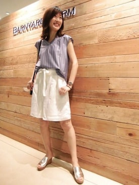BARNYARDSTORM本部さん（レディース・169cm）の春コーディネート