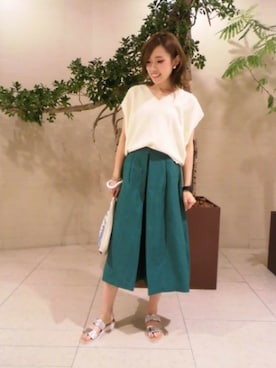 BARNYARDSTORM本部さん（レディース・164cm）の春コーディネート