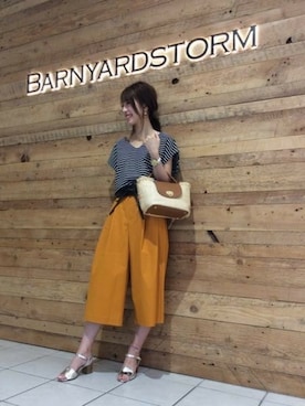 BARNYARDSTORM本部さん（レディース・159cm）の春コーディネート