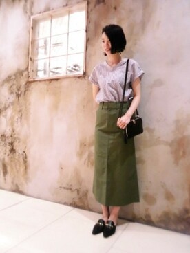 BARNYARDSTORM本部さん(レディース・170cm)の夏コーディネート