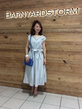 BARNYARDSTORM本部さん（レディース・157cm）の夏コーディネート