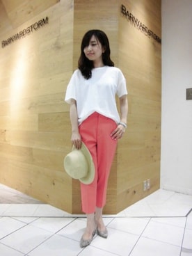 BARNYARDSTORM本部さん（レディース・158cm）の夏コーディネート