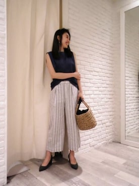 BARNYARDSTORM本部さん(レディース・160cm)の夏コーディネート