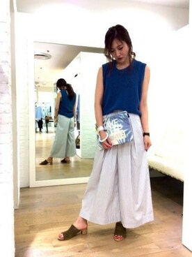 BARNYARDSTORM本部さん（レディース・162cm）の夏コーディネート