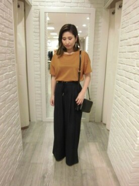 BARNYARDSTORM本部さん（レディース・152cm）の夏コーディネート