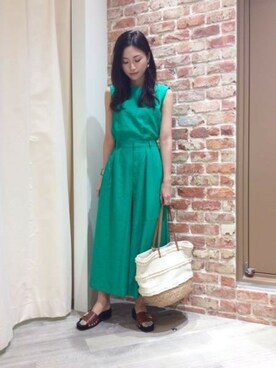 BARNYARDSTORM本部さん(レディース・168cm)の夏コーディネート