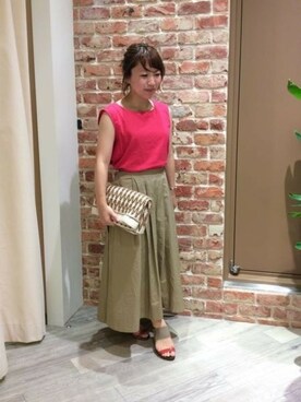 BARNYARDSTORM本部さん(レディース・152cm)の夏コーディネート