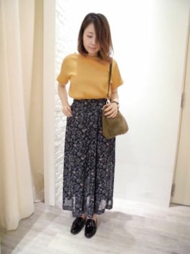 BARNYARDSTORM本部さん（レディース・161cm）の夏コーディネート