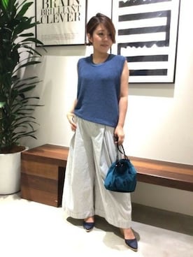 BARNYARDSTORM本部さん（レディース・149cm）の夏コーディネート