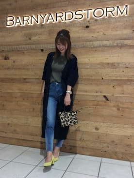 BARNYARDSTORM本部さん(レディース・159cm)の夏コーディネート