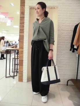 BARNYARDSTORM本部さん（レディース・170cm）の夏コーディネート