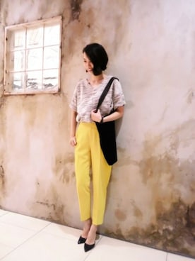 BARNYARDSTORM本部さん（レディース・170cm）の夏コーディネート