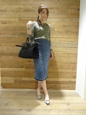 BARNYARDSTORM本部さん（レディース・169cm）の夏コーディネート