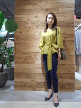 BARNYARDSTORM本部さん（レディース・162cm）の夏コーディネート