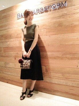 BARNYARDSTORM本部さん(レディース・169cm)の夏コーディネート