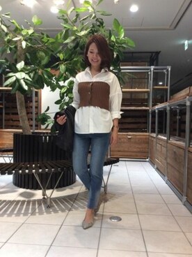 BARNYARDSTORM本部さん（レディース・157cm）の夏コーディネート