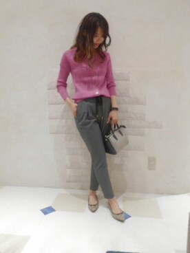 BARNYARDSTORM本部さん（レディース・159cm）の夏コーディネート