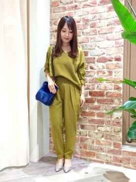 BARNYARDSTORM本部さん（レディース・153cm）の秋コーディネート